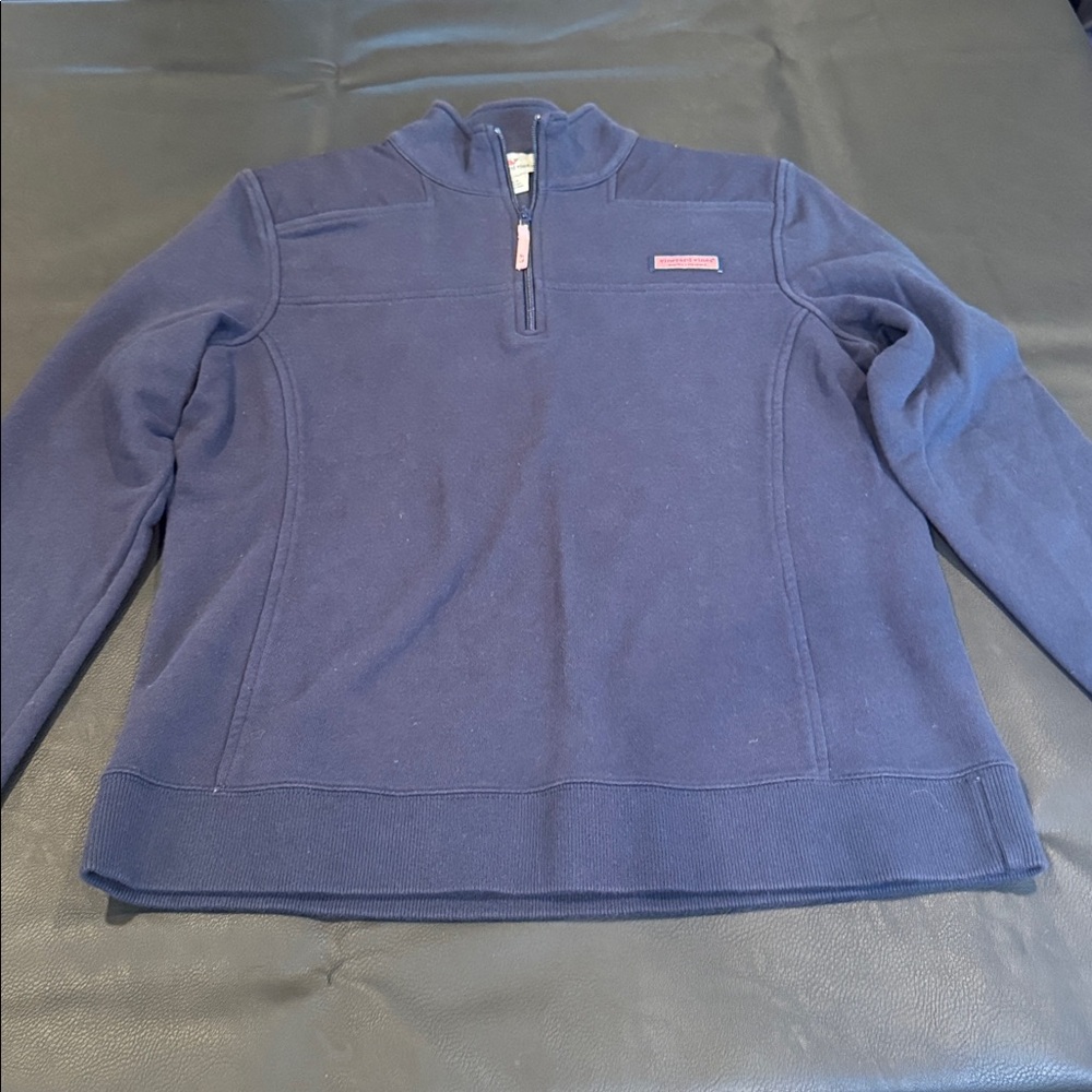 Vineyard Vines youth medium Navy blue Quarter-Zip Pullover